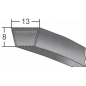 Klinový remeň 13x762 Li/792 Lw