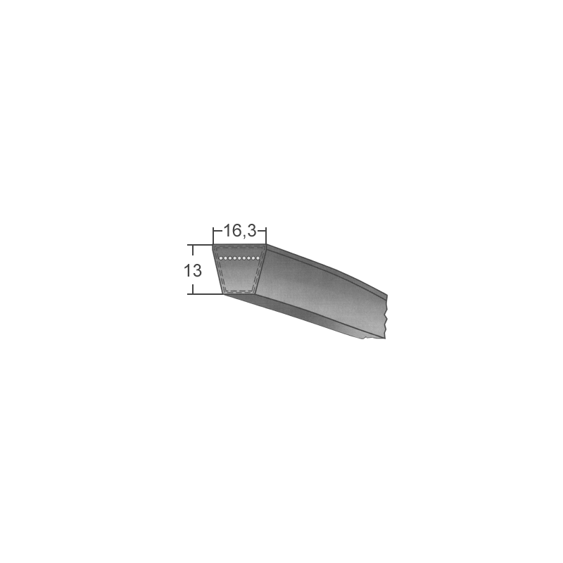 Klinový remeň SPB 1400 Lw/1422 La