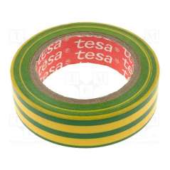 Páska 15mm/10M izolačná žlto-zelená TESA 95394