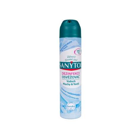 SANYTOL Dezinfekčný osvěžovač vzduchu horská vôňa 300 ml