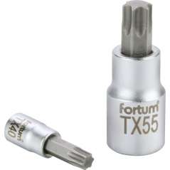 Hlavica zástrčná 1/4" TX10 TORX FORTUM 4701720