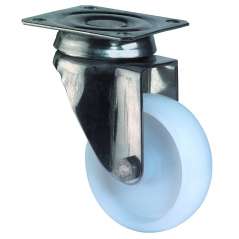  Nerezové prístrojové koliesko 75x23 mm otočná kladka