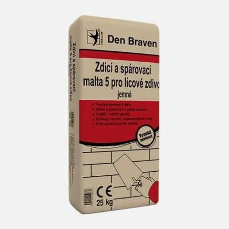 DEN BRAVEN Murovacia a škárovacia malta 25 kg 