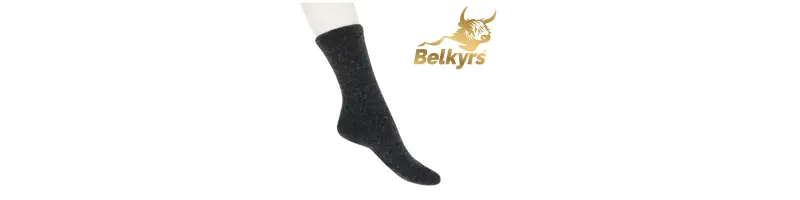 Ponožky z mongolskej vlny tmavosivé Ponožky z mongolskej vlny tmavosivé