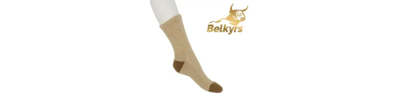 Funkčné ponožky z mongolskej vlny béžové Funkčné ponožky z mongolskej vlny béžové