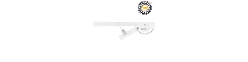 Multifunkčné pravítko s uhlomerom 550 mm hliníkové Multifunkčné pravítko s uhlomerom 550 mm hliníkové