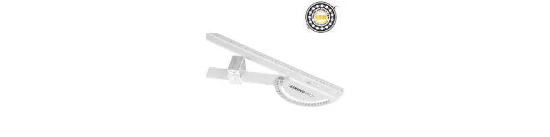Multifunkčné pravítko s uhlomerom 550 mm hliníkové Multifunkčné pravítko s uhlomerom 550 mm hliníkové
