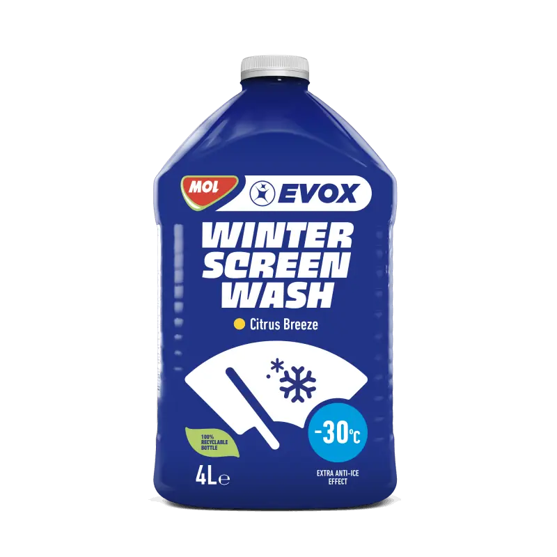EVOX Winter Citrus Breeze -30°C zimná kvapalina do ostrekovačov 4L EVOX Winter Citrus Breeze -30°C zimná kvapalina do ostrekovačov 4L