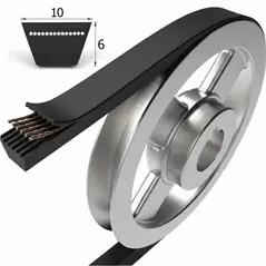 Klinový remeň 10x1100 Li/1120 Lw