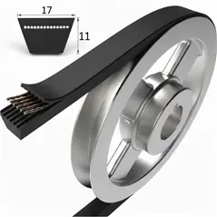 Klinový remeň 17x800 Li/840 Lw