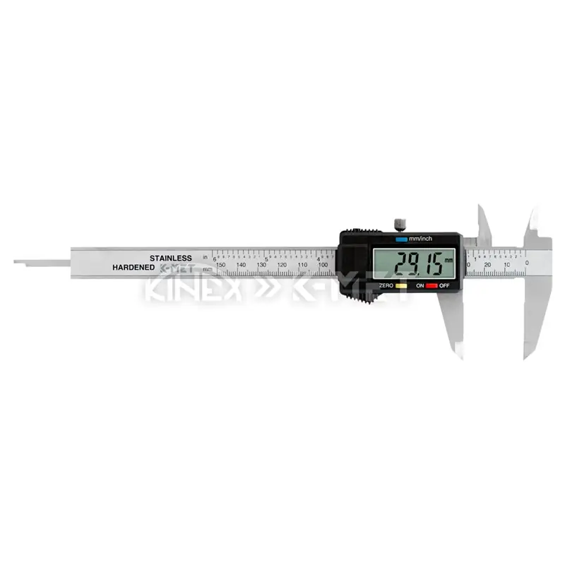 Digitálne posuvné meradlo pre ľavákov 150 mm KINEX 6040-14-150 Digitálne posuvné meradlo pre ľavákov 150 mm KINEX 6040-14-150