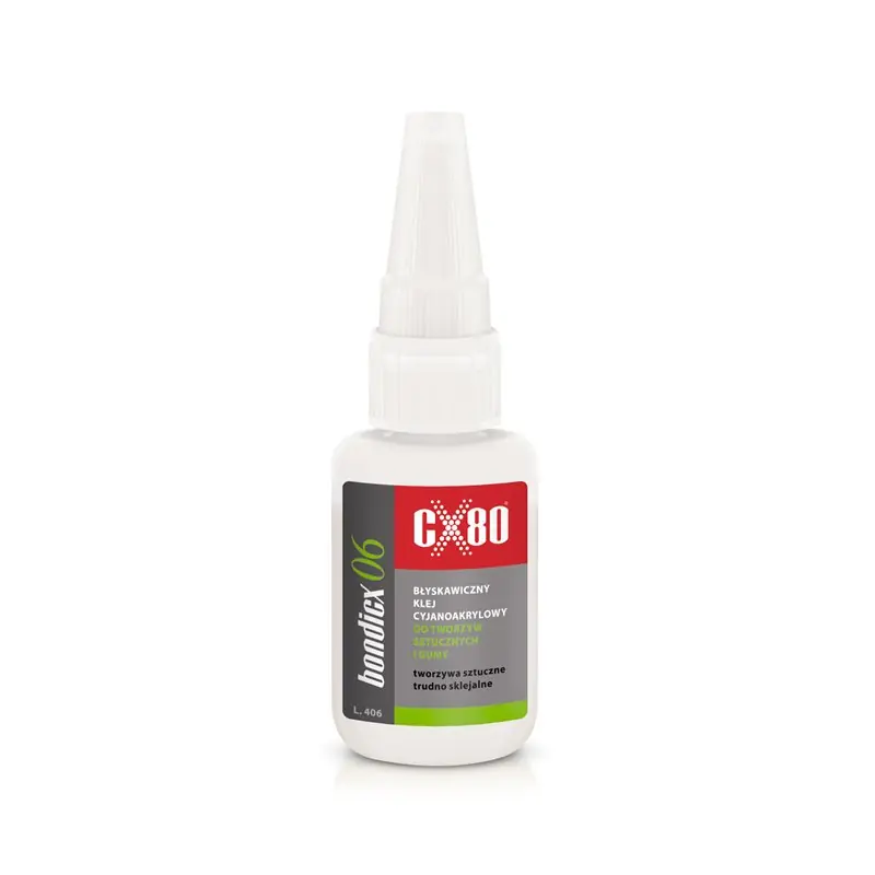 CX-80 Sekundové lepidlo BONDICX 06, 20g