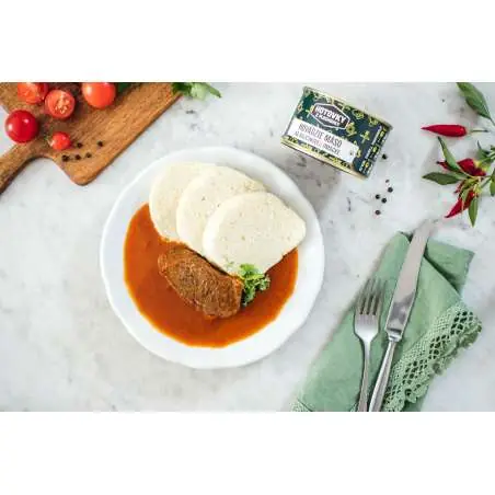 Hovädzie mäso na rajčinách 400g