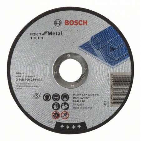 Rovný rezací kotúč BOSCH Expert for Metal, 2608600219