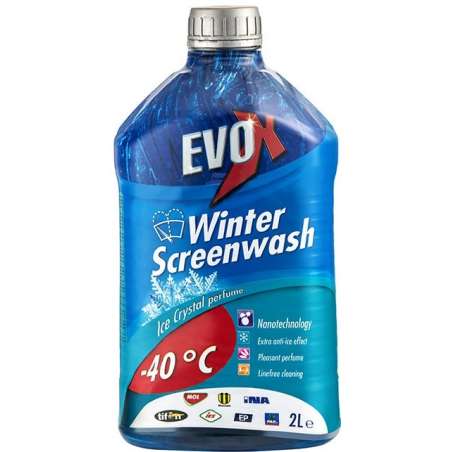 EVOX Ice-crystal -40°C zimná kvapalina do ostrekovačov 2L