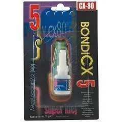 CX-80 Sekundové lepidlo BONDIX-5, 5g