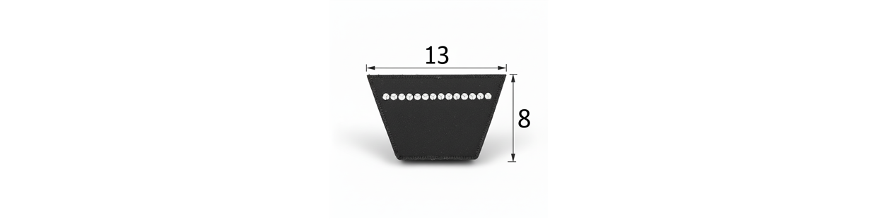 Kvalitné klinové remene 13 mm šírka - odolné a efektívne